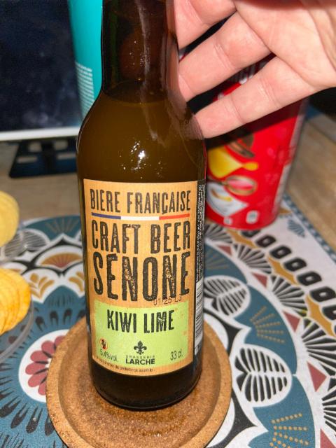 Craft Beer Senone Kiwi Lime 5.4%, Brasserie Larché, France