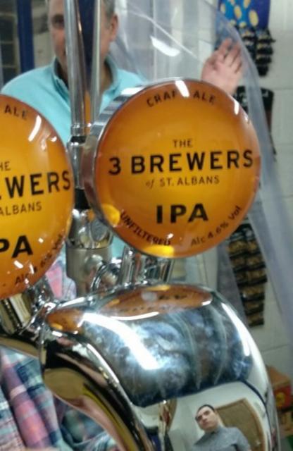 Craft IPA 4.6%, 3 Brewers, England