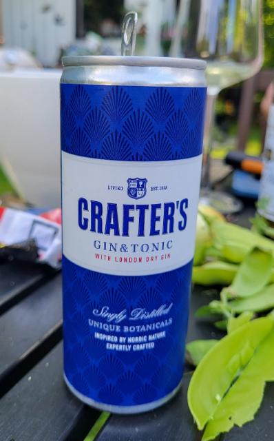 Crafter's gin&tonic 5.5%, Liviko AS, Estonia