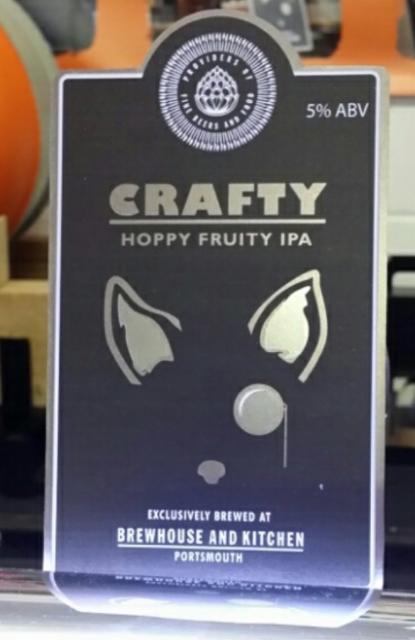Crafty 5.0%, Brewhouse & Kitchen, England