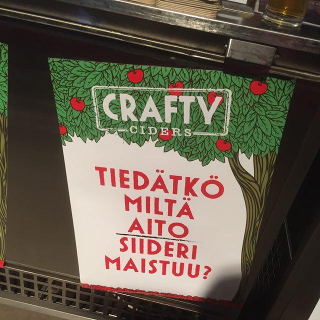 Crafty Ciders Extra Dry Apple Cider 4.7%, Saimaa Brewing Company, Finland