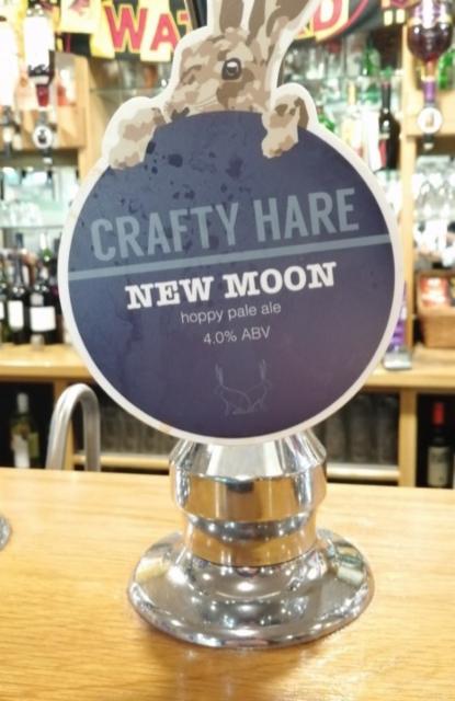 Crafty Hare New Moon 4.0%, Haresfoot Brewery, England