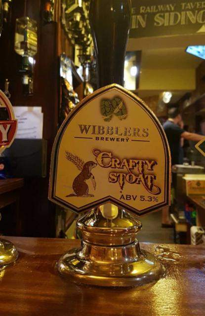 Crafty Stoat 5.3%, Wibblers Brewery, England