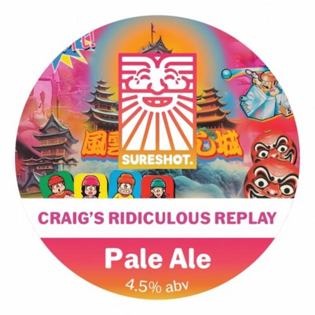 Craig's Ridiculous Replay 4.5%, Sureshot Brewing, England
