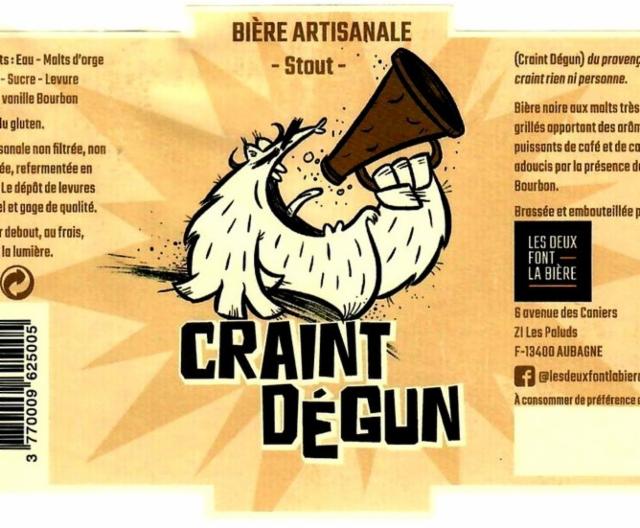 Craint Dégun Stout, Les Deux Font La Bière [Closed]