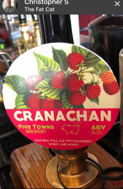 Cranachan 5.2%, Five Towns Brewery, England