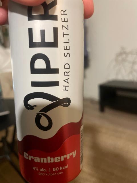 Cranberry, Viper Hard Seltzer