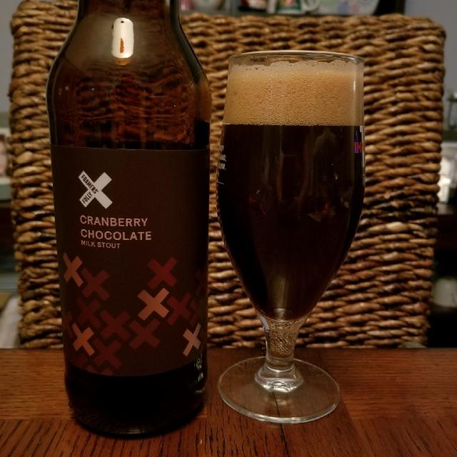 Cranberry Chocolate Milk Stout 6.2%, Foamers Folly Brewing Co., Canada