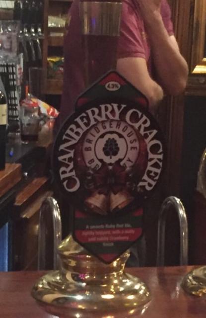 Cranberry Cracker 4.3%, Bridgehouse Brewery, England