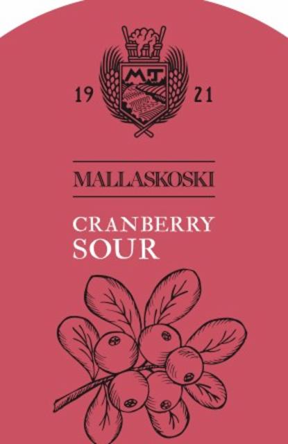 Cranberry Sour 5.3%, Mallaskosken Panimo, Finland