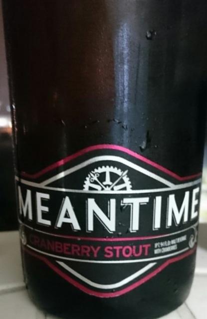 Cranberry Stout 6.0%, Meantime Brewing, England