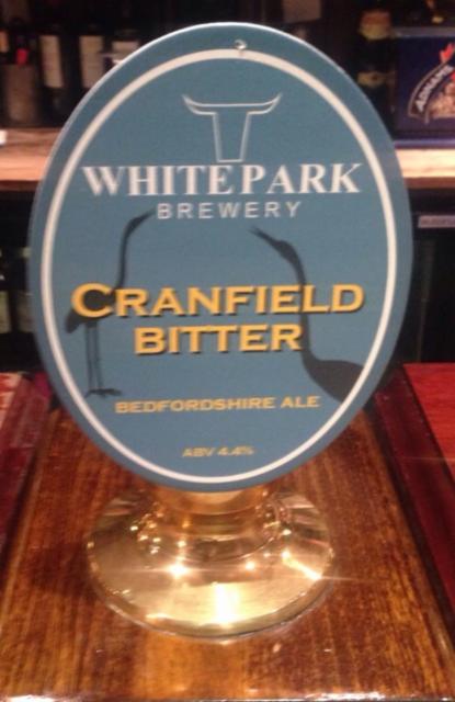 Cranfield Bitter 4.4%, White Park Brewery, England
