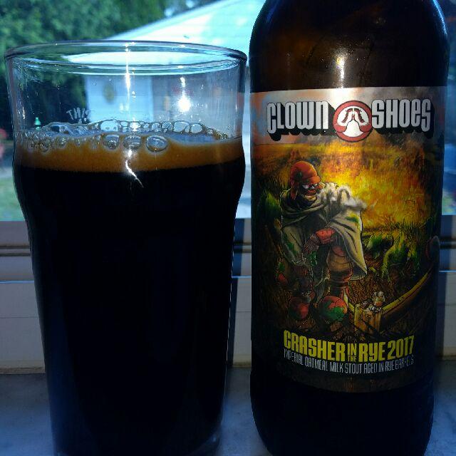 Crasher In The Rye (2017) 11.5%, Clown Shoes, United States