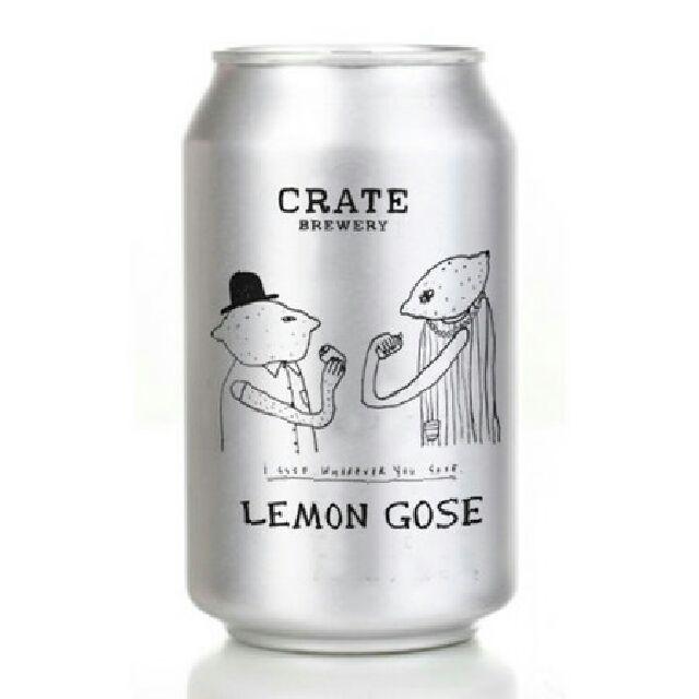 Lemon Gose 3.5%, CRATE Brewery, England