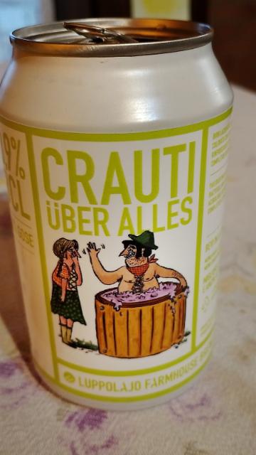 crauti uber alles 3.9%, Luppolajo farmhouse brewery, Italy