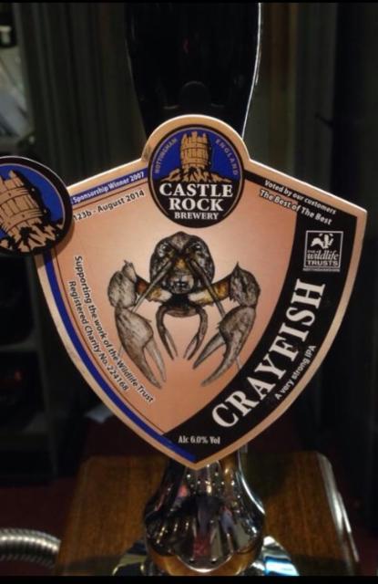 Crayfish 6.0%, Castle Rock Brewery, England
