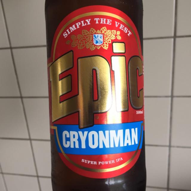 Crayonman 6.9%, Epic Brewing Company, New Zealand