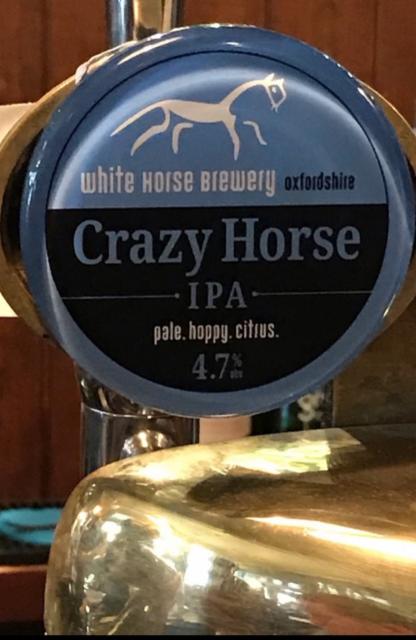 Crazy Horse 4.7%, White Horse Brewery, England