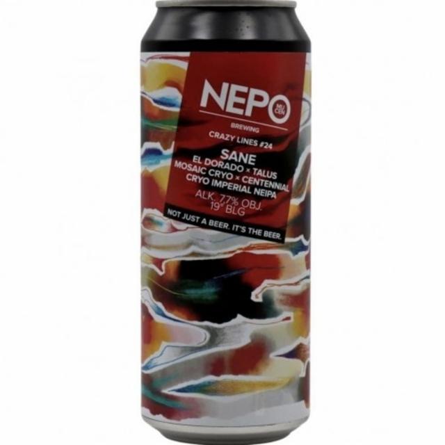 Crazy Lines #24: Sane 7.7%, Nepo Brewing (Browar Nepomucen), Poland