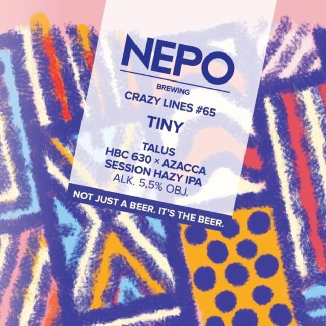 Crazy lines #65: Tiny 5.5%, Nepo Brewing (Browar Nepomucen), Poland
