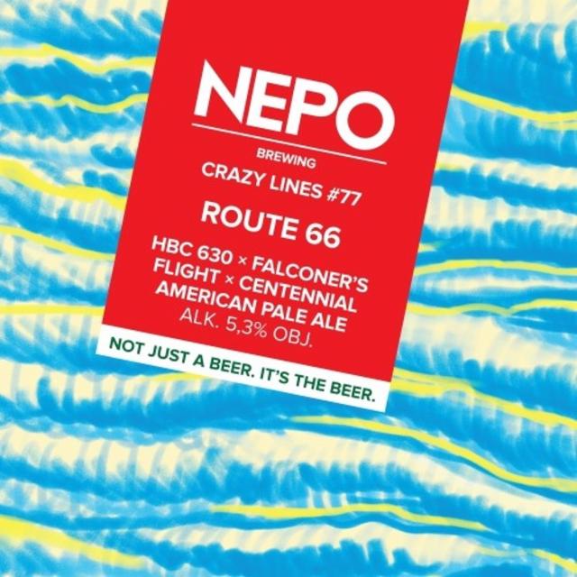 Crazy Lines #77: Route 66 5.3%, Nepo Brewing (Browar Nepomucen), Poland