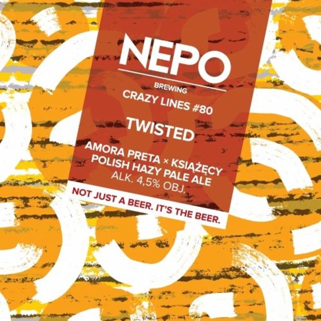 Crazy Lines #80: Twisted 4.5%, Nepo Brewing (Browar Nepomucen), Poland