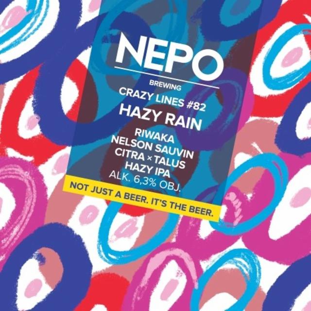 Crazy Lines #82: Hazy Rain 6.3%, Nepo Brewing (Browar Nepomucen), Poland