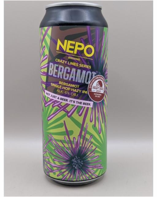 Crazy Lines Series: Bergamot 6.0%, Nepo Brewing (Browar Nepomucen), Poland