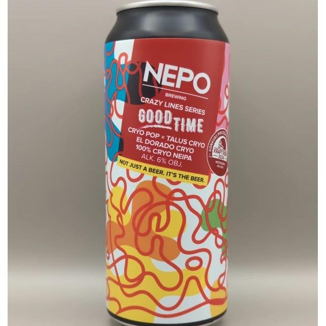 Crazy Lines Series: Good Time 6.0%, Nepo Brewing (Browar Nepomucen), Poland