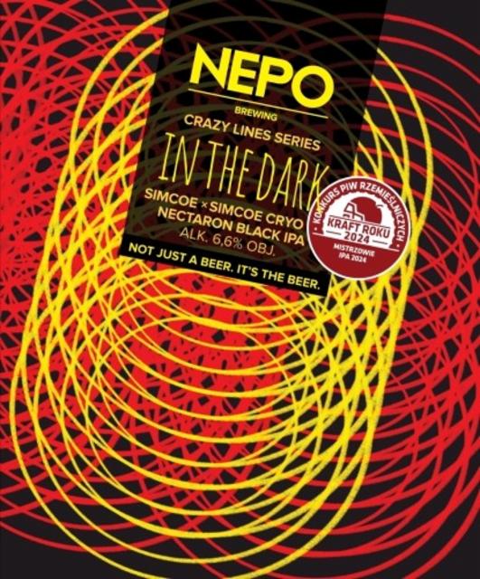 Crazy Lines Series: In The Dark 6.6%, Nepo Brewing (Browar Nepomucen), Poland
