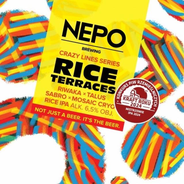 Crazy Lines Series: Rice Terraces 6.5%, Nepo Brewing (Browar Nepomucen), Poland