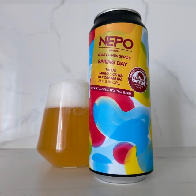 Crazy Lines Series: Spring Day 5.1%, Nepo Brewing (Browar Nepomucen), Poland