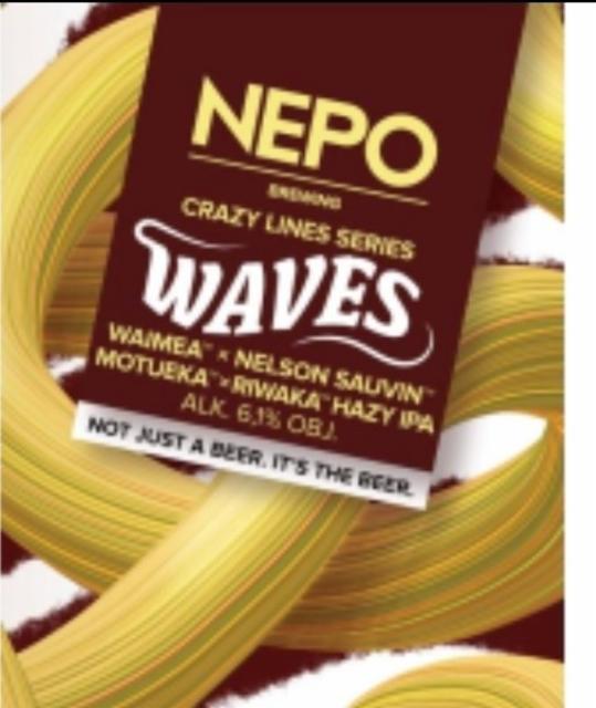 crazy lines series: waves 6.1%, Nepo Brewing (Browar Nepomucen), Poland
