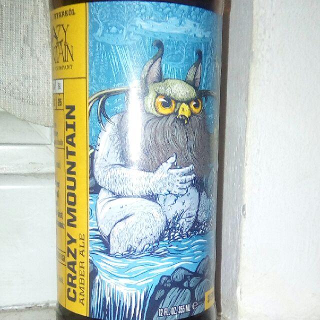 Crazy Mountain Amber Ale 5.2%, Crazy Mountain Brewing Company, United States