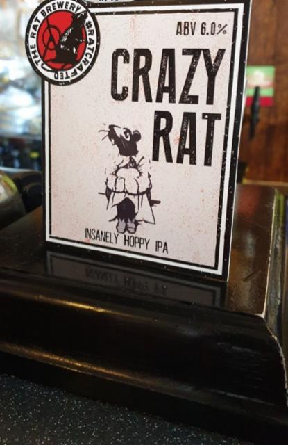 Crazy Rat 6.0%, The Rat Brewery, England