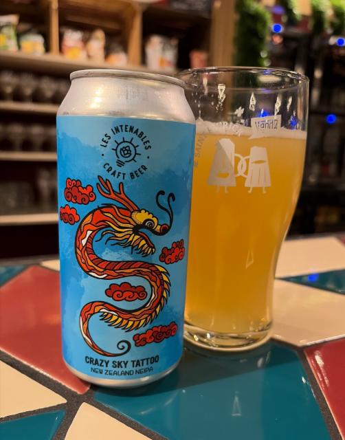 Crazy Sky Tatoo 6.2%, Les Intenables - Craft Beer, France