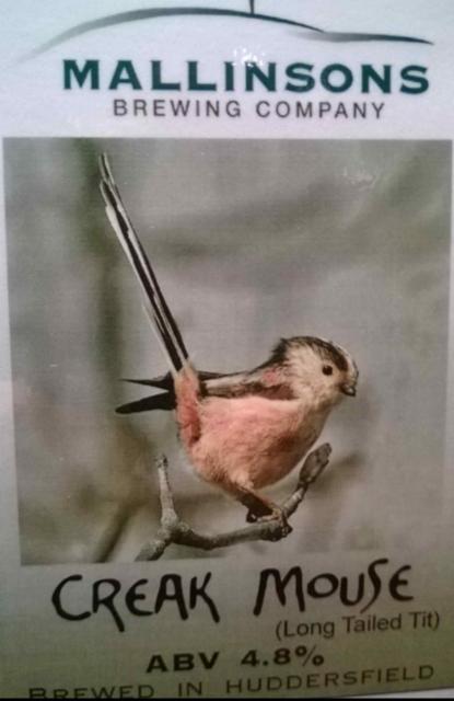 Creak Mouse 4.8%, Mallinsons Brewing Company, England