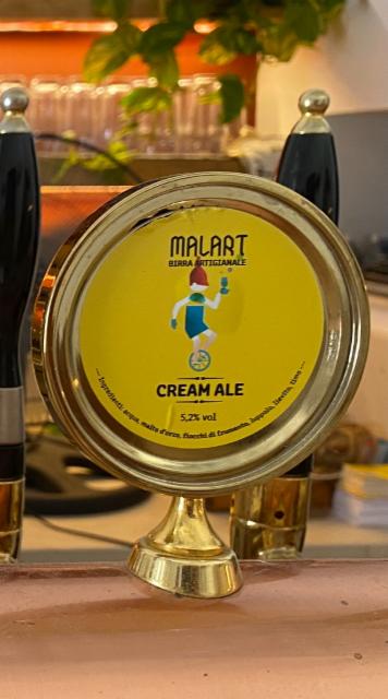 CREAM ALE, Birra Malart