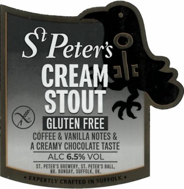 Cream Stout Gluten Free 6.5%, St. Peter's Brewery Co., England