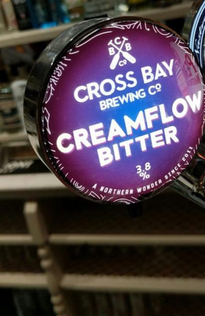 Creamflow Bitter 3.8%, Cross Bay Brewing Co, England