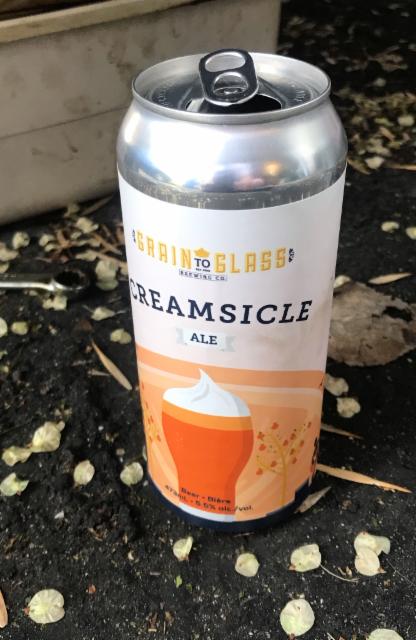 Creamsicle 5.5%, grain to glass, Canada