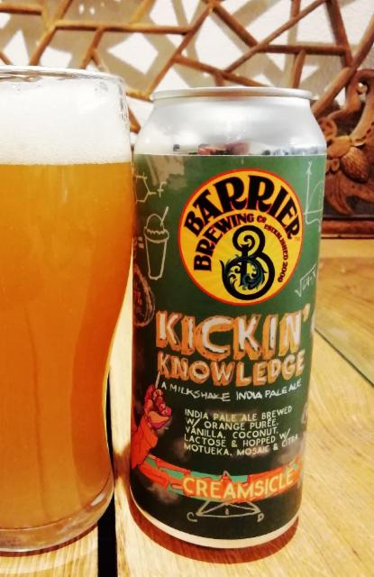Creamsicle 7.0%, Barrier Brewing Company, United States