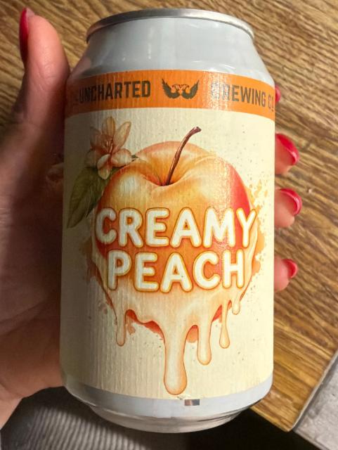 Creamy peach, The Uncharted Brewing Company