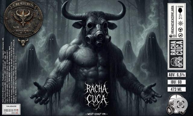 Creature Series III - Minotaurus 6.5%, Racha Cuca, Brazil