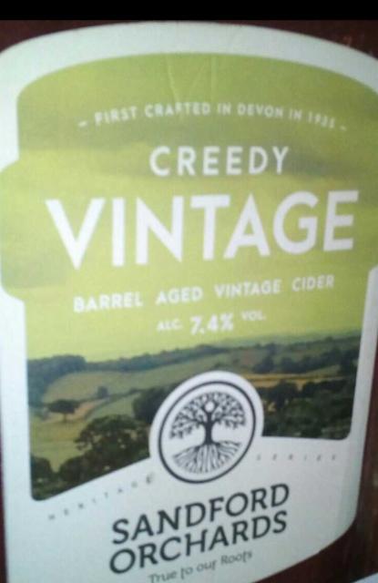 Creedy Vintage 7.4%, Sandford Orchards, England