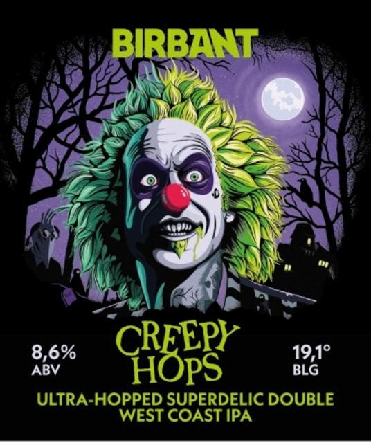 Creepy Hops 8.6%, Browar Birbant, Poland