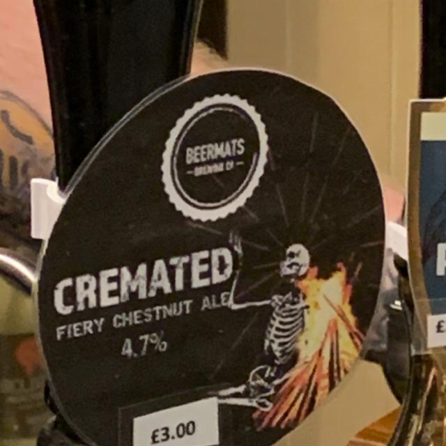 Cremated, Beermats Brewing Co