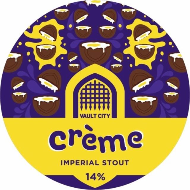 Crème 14.0%, Vault City Brewing, Scotland