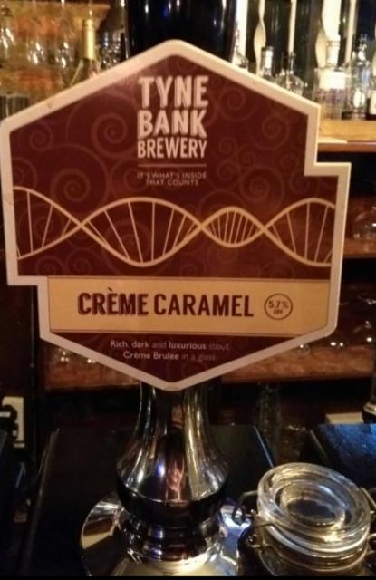 Crème Caramel 5.7%, Tyne Bank Brewery, England