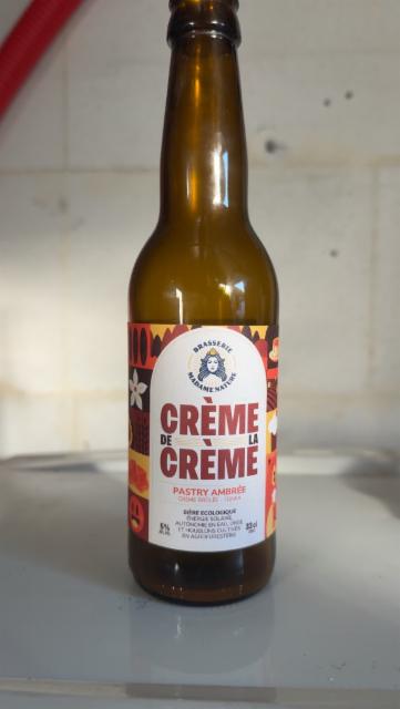 Crème de la crème Pasty ambrée, Madame Nature (Ex Brasserie D'Orgemont)